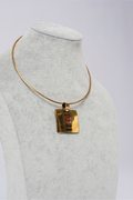 Malika Bronze necklace - Collier en bronze