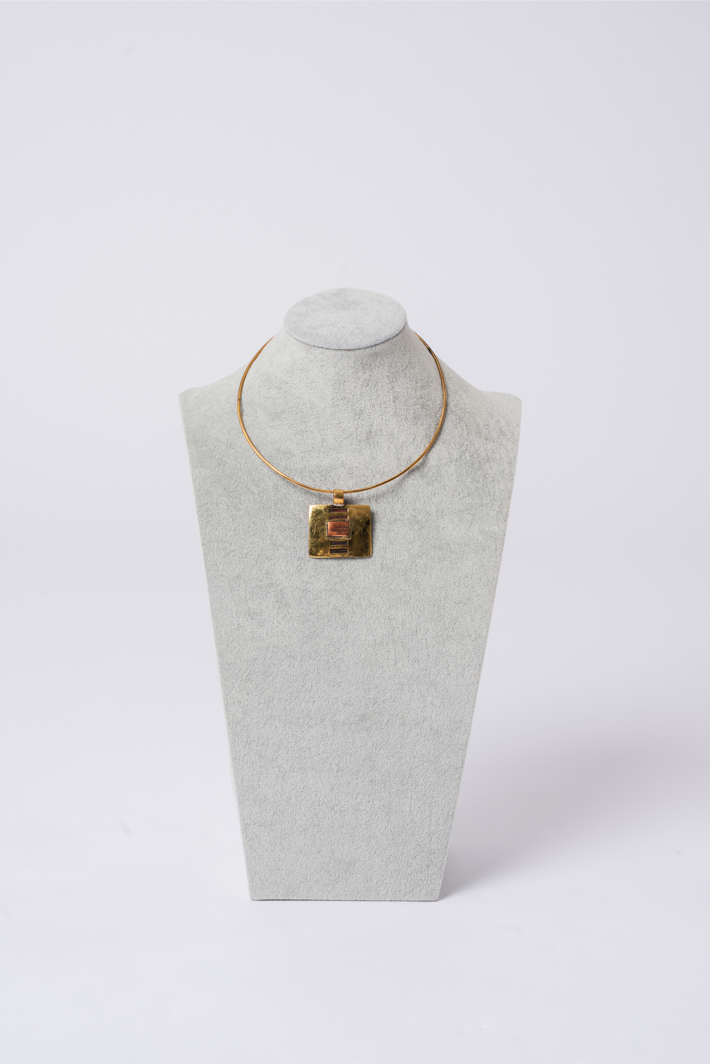 Malika Bronze necklace - Collier en bronze