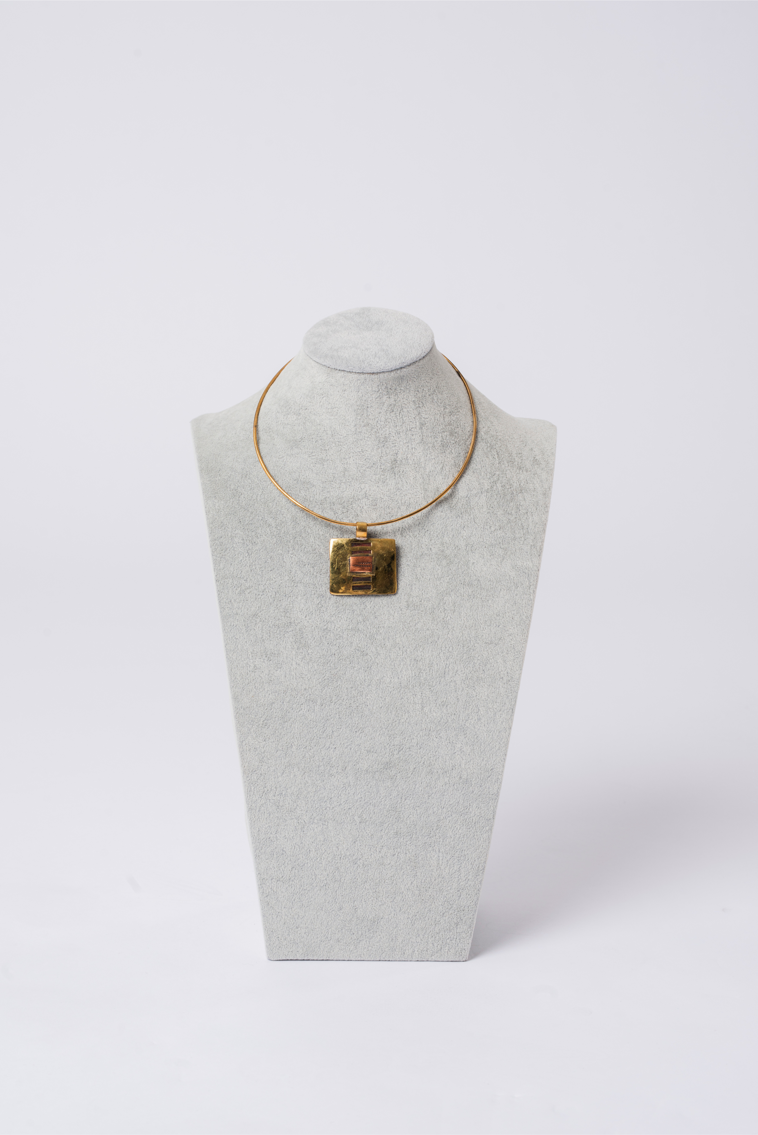 Malika Bronze necklace - Collier en bronze