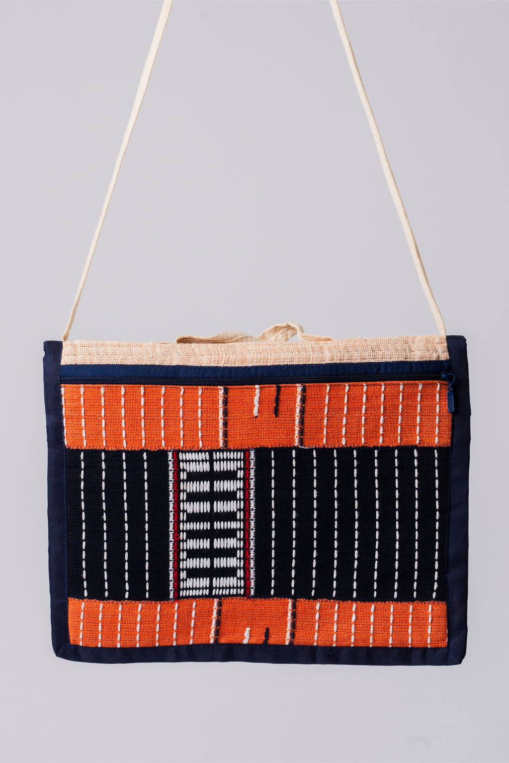 Handwoven laptop work bag - Sac de travail et pour ordinateur