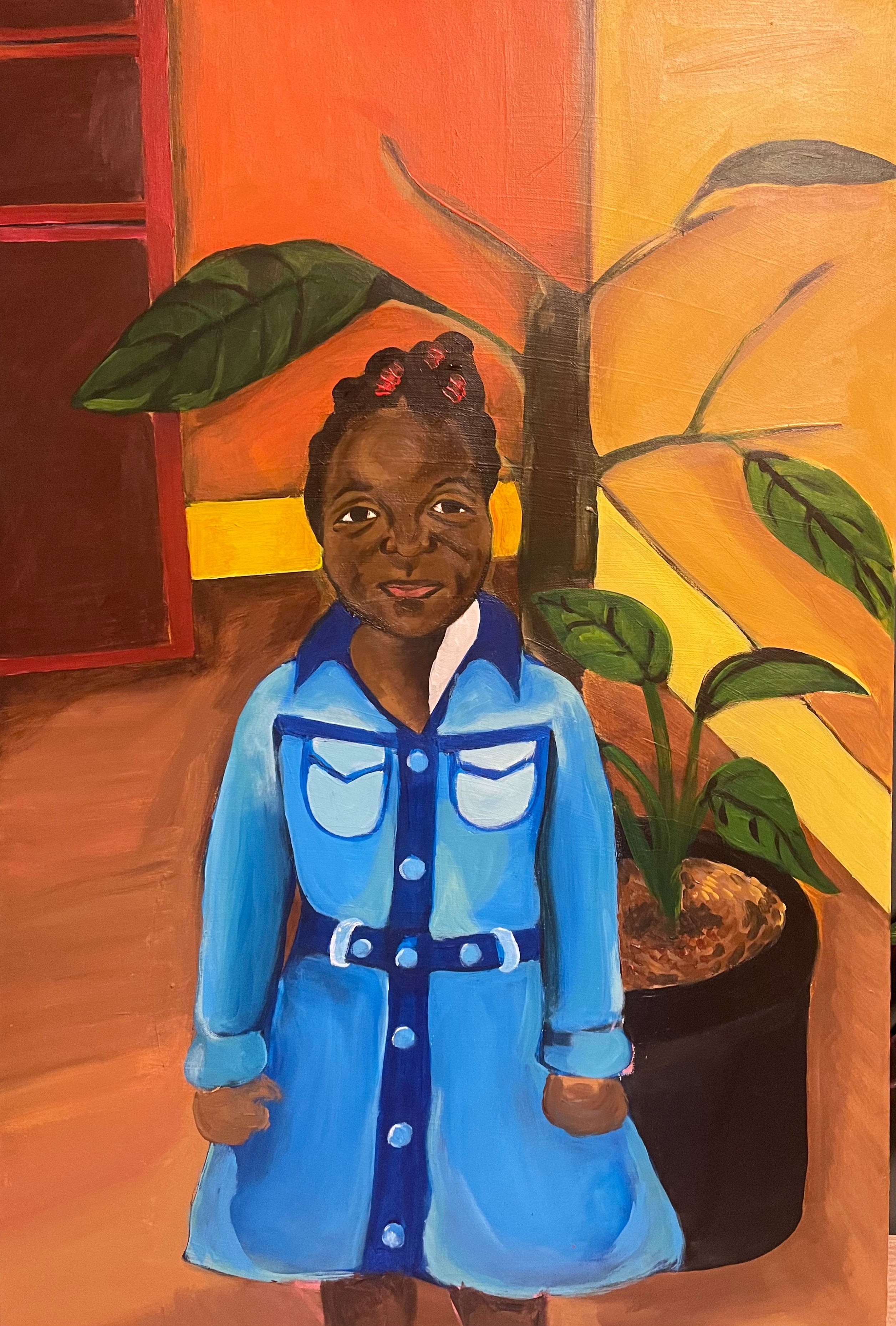 Tendre enfance - Sweet childhood - original artwork