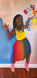 Nouvelle lune - original oeuvre d'art / artwork
