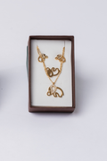 Golden Elephant Jewelry Set - Ensemble de bijoux éléphant doré